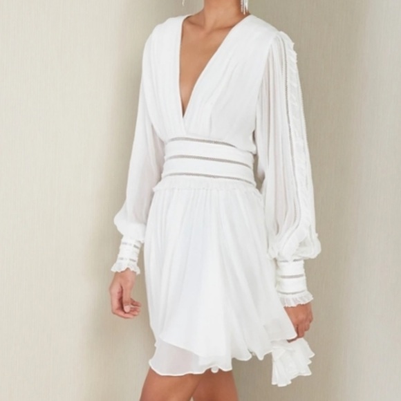 Anthropologie Dresses & Skirts - Magali Pascal Ruffled Lace Mini Dress Anthropologie